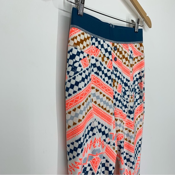 Free People Movement Geometric Boho Fireside Base Layer Leggings Nwot Size Small - Picture 4 of 16